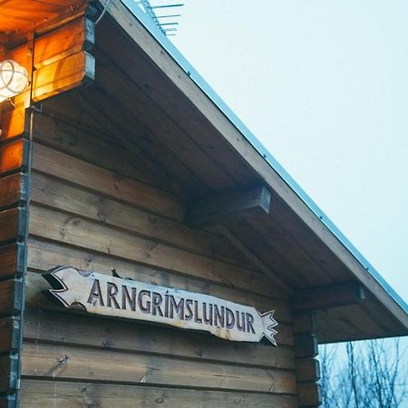 Arngrimslundur Log Cabin - Cabin 3 Fludir Exterior foto