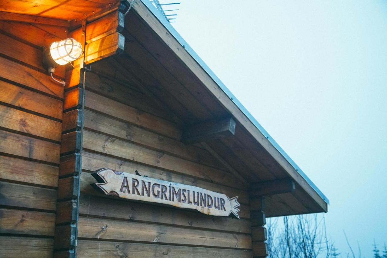 Arngrimslundur Log Cabin - Cabin 3 Fludir Exterior foto